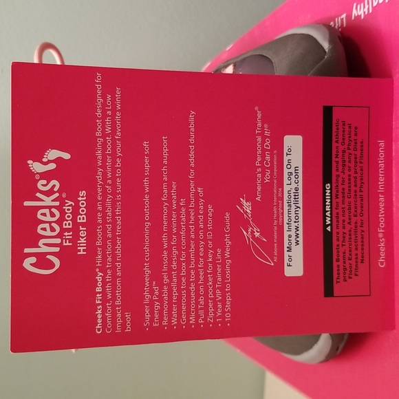 Cheeks Fitbody Ankle Sneaker/Hiker Boot. BNWT. Never worn. - Picture 10 of 10